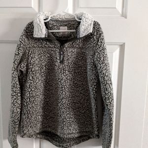 Fuzzy pullover for boy